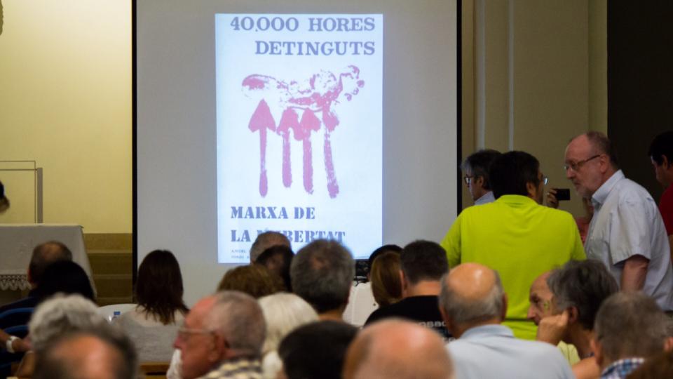 8 de Juliol de 2016 Commemoració 40 anys Marxa de la Llibertat  Cervera -  Miquel Camacho