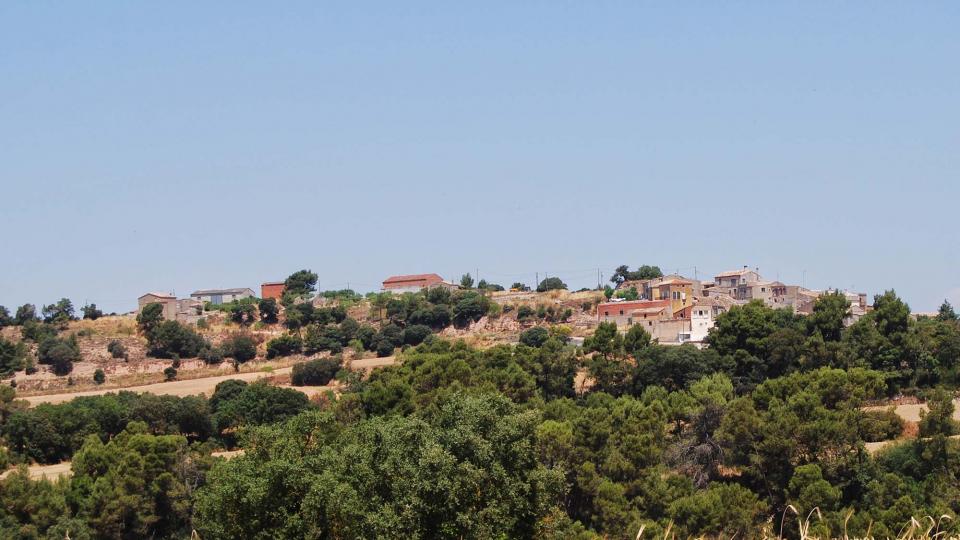 10.7.2016 vista del poble  La Rabassa -  Ramon Sunyer