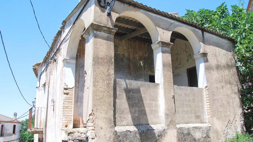 10.07.2016 detall casa  Sant Guim de la Rabassa -  Ramon Sunyer
