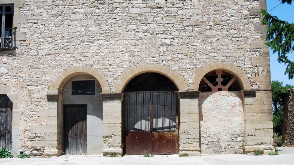 10.7.2016 església del convent jesuïta  Sant Guim de la Rabassa -  Ramon Sunyer