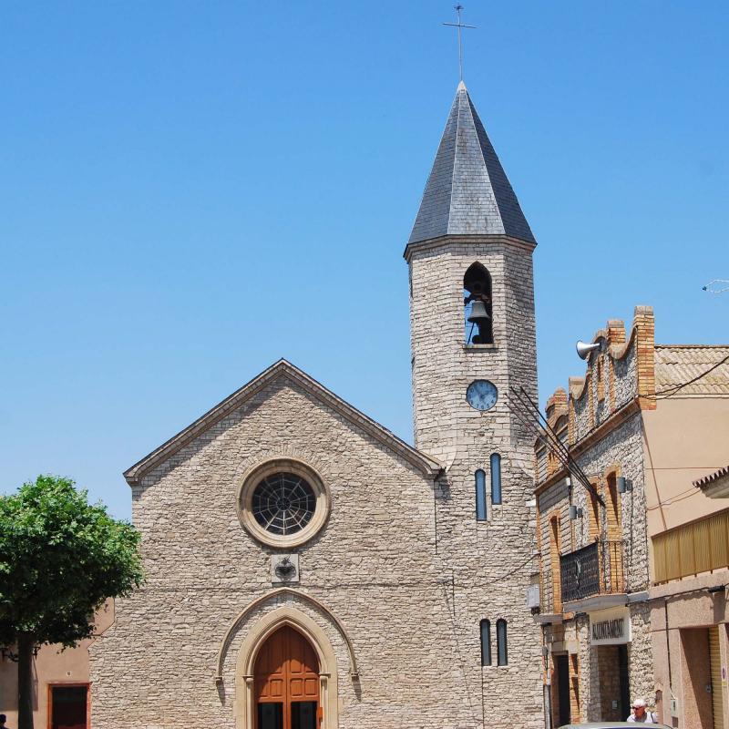 10.7.2016 Església del Sagrat Cor   Sant Guim de Freixenet -  Ramon Sunyer