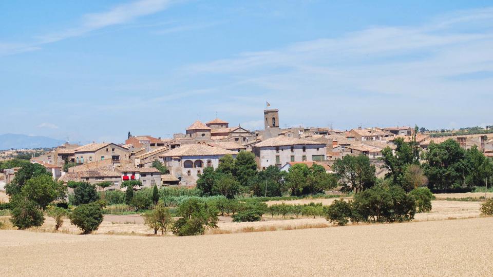 3.7.2016 vista  Tarroja de Segarra -  Ramon Sunyer