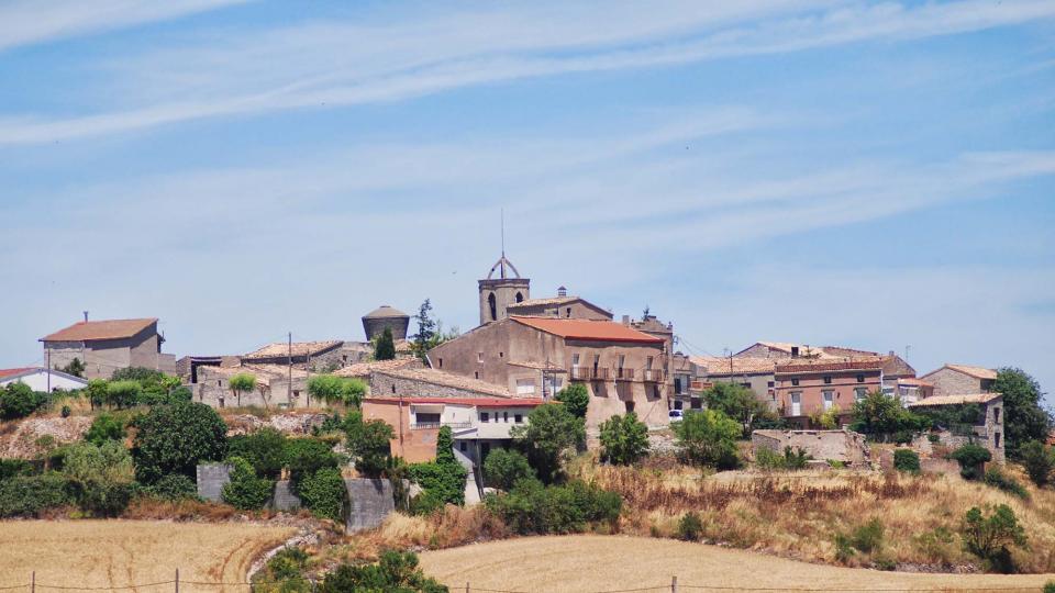 3.7.2016 vista  Bellmunt de Segarra -  Ramon Sunyer