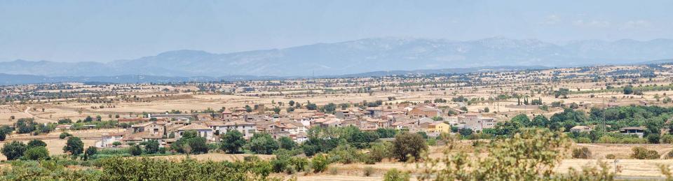 17.7.2016 vista  Tarroja de Segarra -  Ramon Sunyer