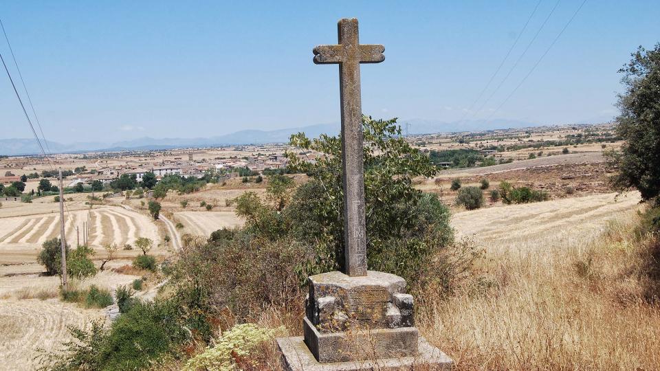 17.7.2016 creu  Tarroja de Segarra -  Ramon Sunyer