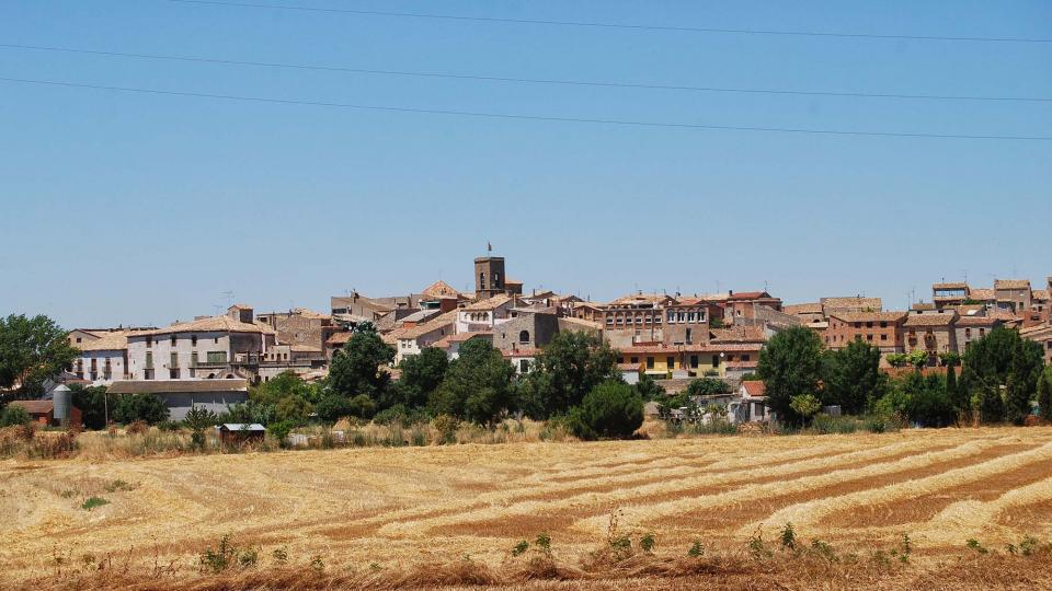 17.7.2016 vista  Tarroja de Segarra -  Ramon Sunyer