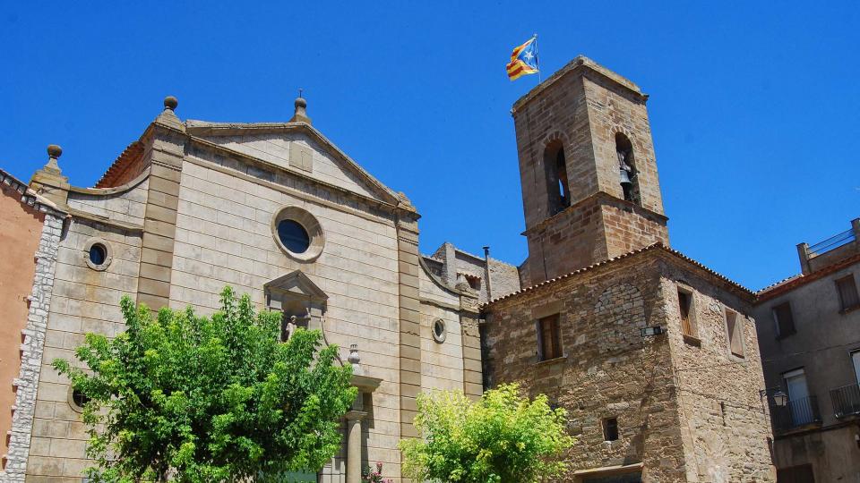 17.7.2016 Església de Sant Salvador  Tarroja de Segarra -  Ramon Sunyer