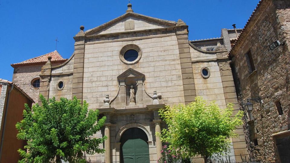 17.7.2016 Església de Sant Salvador  Tarroja de Segarra -  Ramon Sunyer