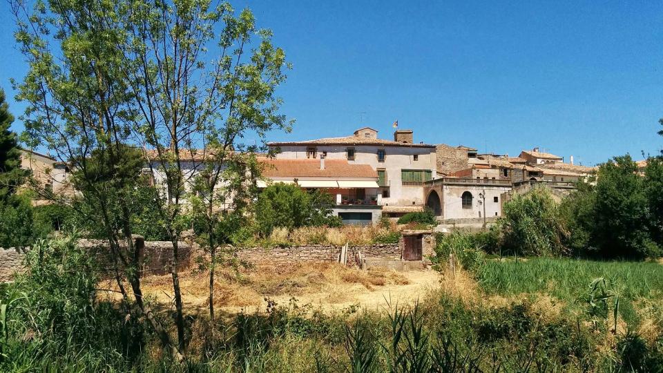 17.7.2016 vista des dels horts  Tarroja de Segarra -  Ramon Sunyer