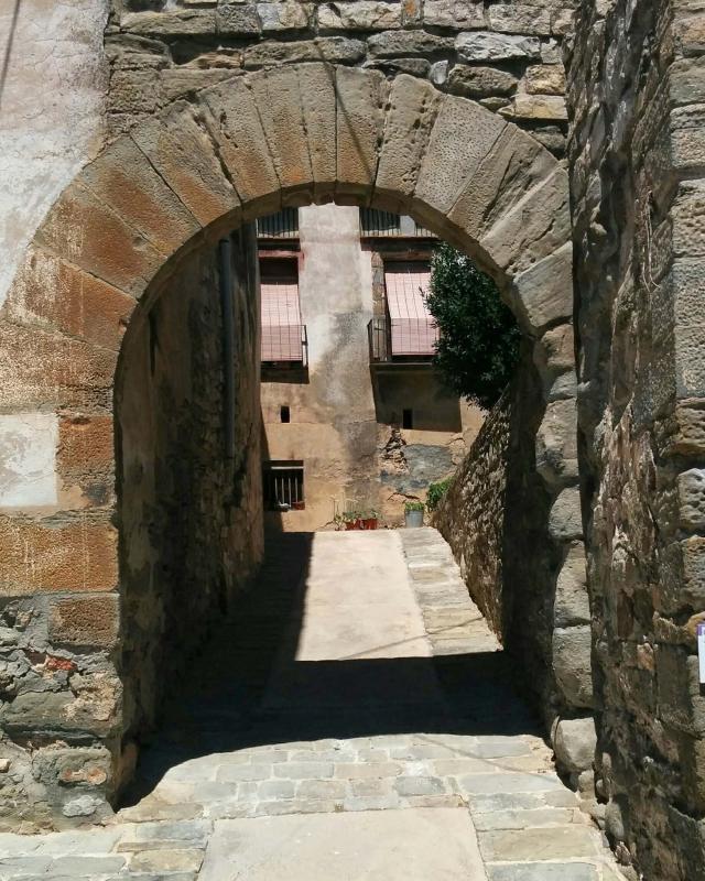 17.7.2016 portal  Tarroja de Segarra -  Ramon Sunyer