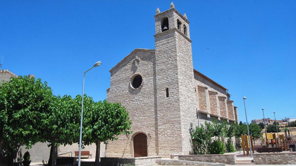 17.7.2016 Església de Santa Maria  Sant Antolí i Vilanova -  Ramon Sunyer