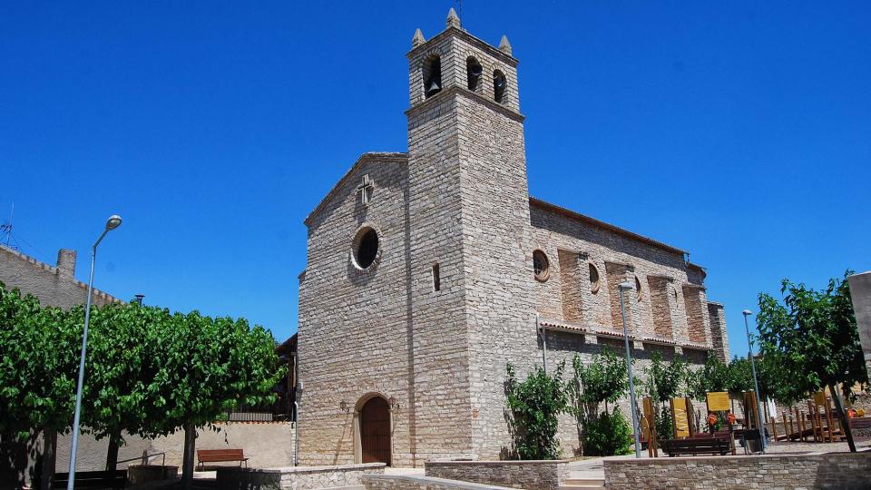 17.7.2016 Església de Santa Maria  Sant Antolí i Vilanova -  Ramon Sunyer