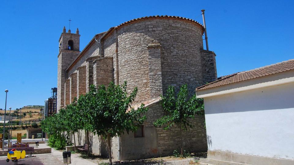 17.7.2016 Església de Santa Maria  Sant Antolí i Vilanova -  Ramon Sunyer