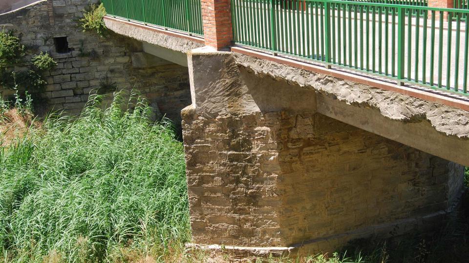 17.7.2016 pont sobre l'Ondara  Sant Antolí i Vilanova -  Ramon Sunyer