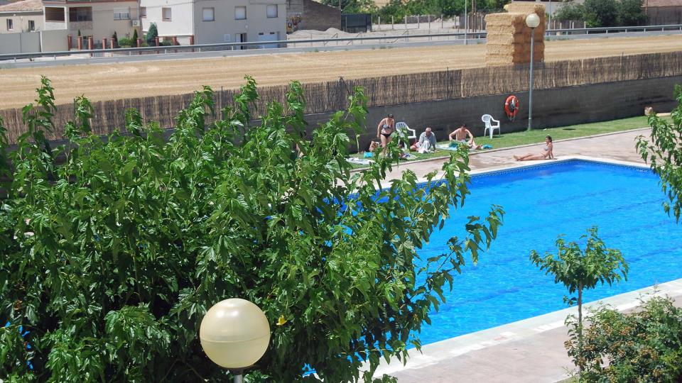 17.7.2016 piscina  Sant Antolí i Vilanova -  Ramon Sunyer