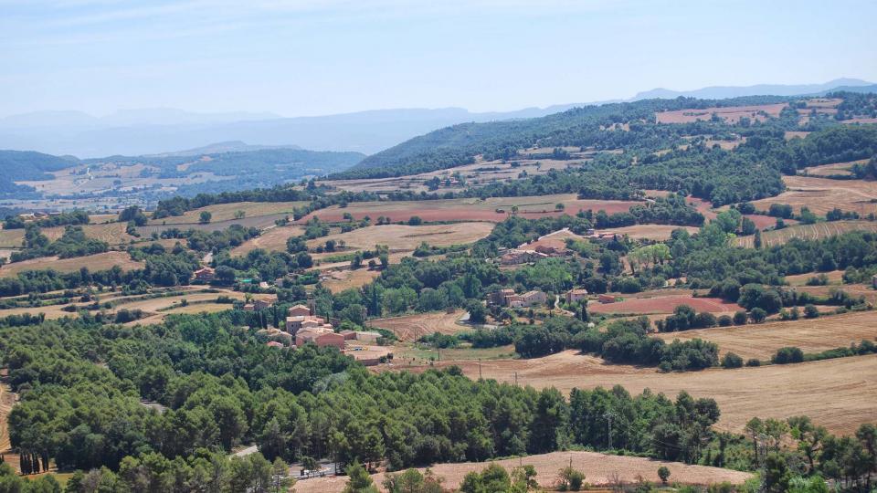 vista 26.7.2015 vista Sant Pere Sallavinera - Ramon Sunyer