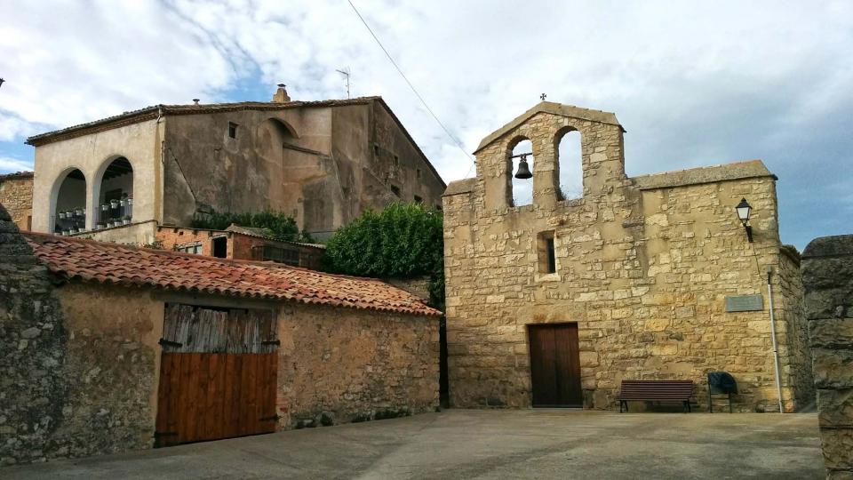 9.8.2016 església de sant Joan  La Fortesa -  Ramon Sunyer