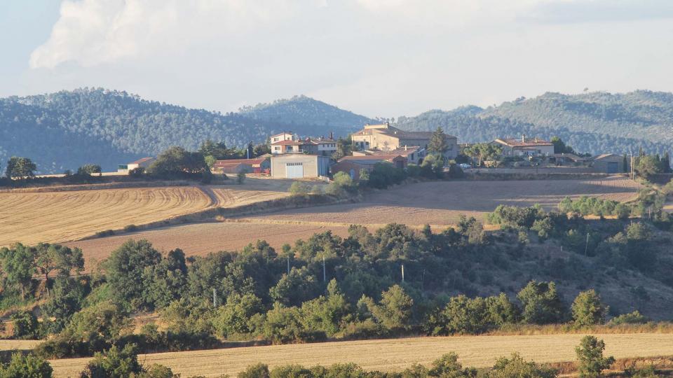 vista des de Solanelles 10.8.2016 vista des de Solanelles La Llavinera - Ramon Sunyer