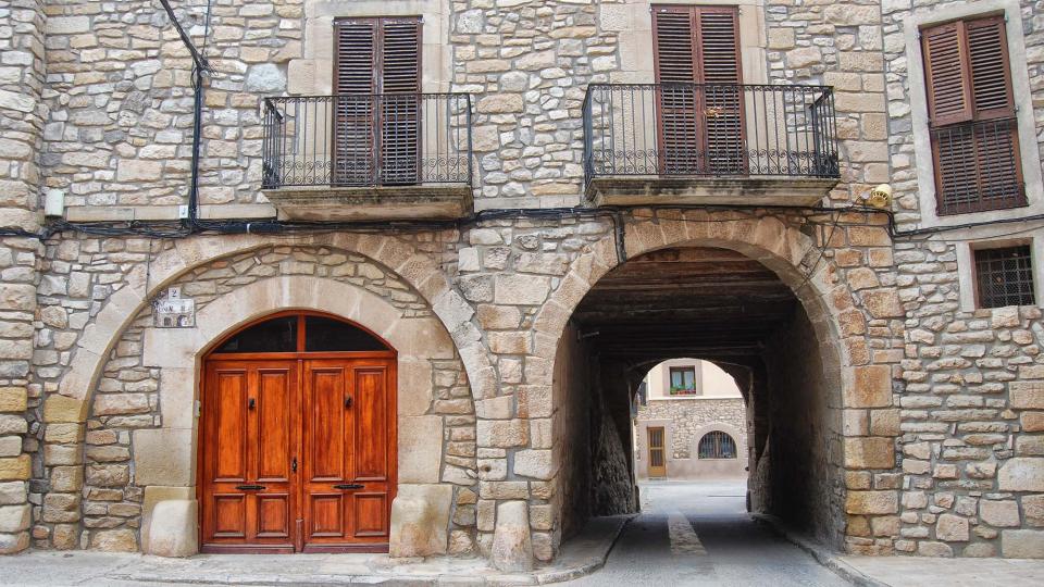 Portal de Cal Monfà 20.8.2016 Portal de Cal Monfà Sant Martí de Maldà - Ramon Sunyer