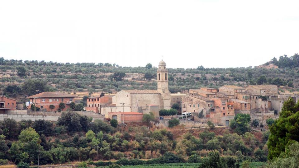 vista 20.8.2016 vista Rocafort de Vallbona - Ramon Sunyer