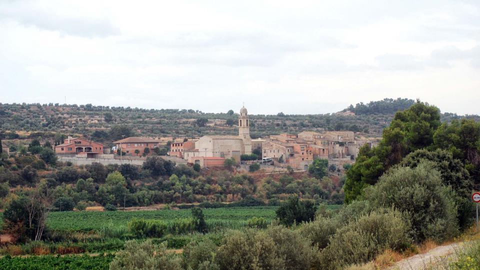 vista 20.8.2016 vista Rocafort de Vallbona - Ramon Sunyer