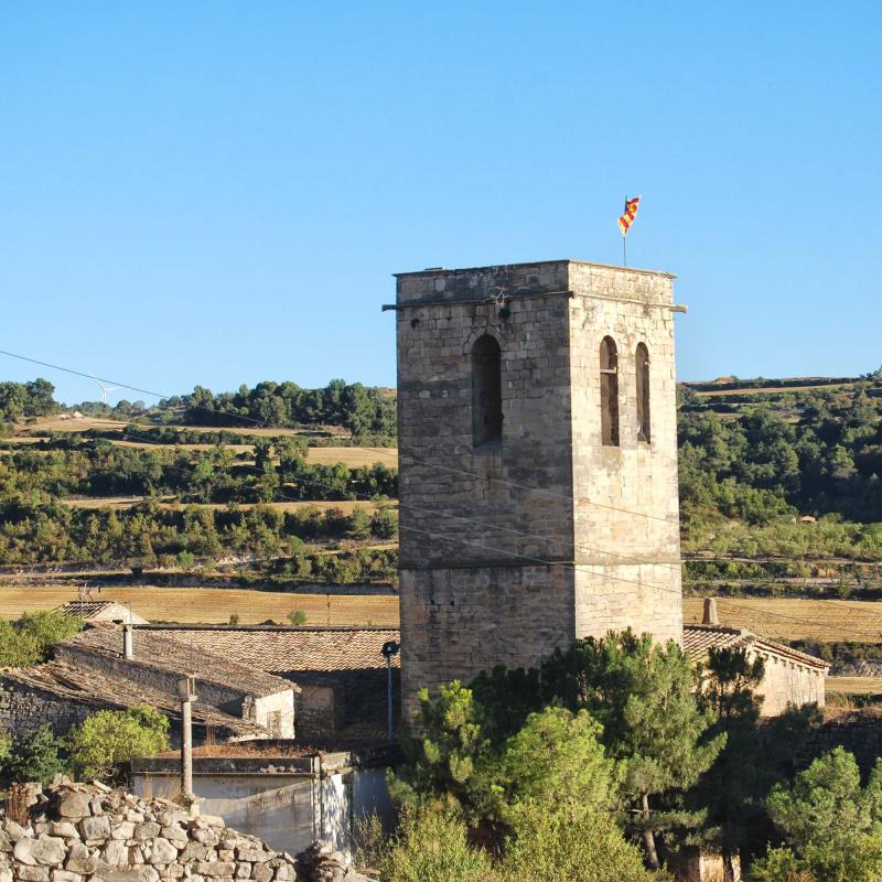 24.8.2016 església de Santa Maria  Guimerà -  Ramon Sunyer