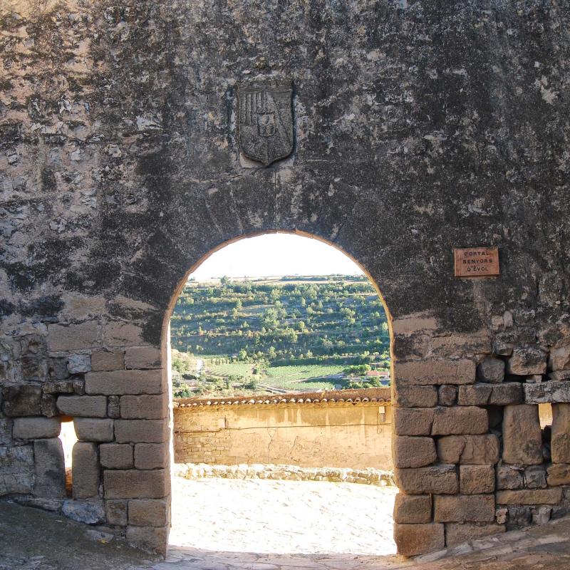 24.8.2016 Portal del Nord o d’Évol,  Guimerà -  Ramon Sunyer