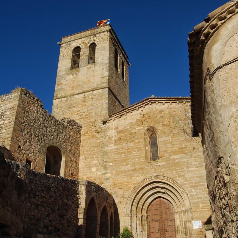 24.8.2016 església de Santa Maria  Guimerà -  Ramon Sunyer