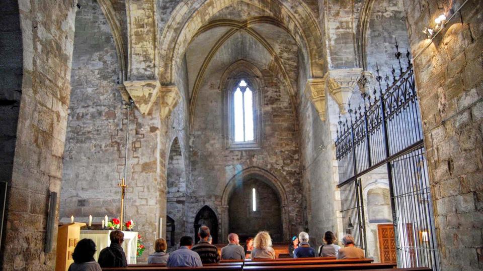 30.5.2015 Església de Santa Maria  Vallbona de les Monges -  Ramon Sunyer