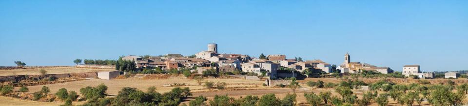 24.8.2016 vista  L'Ametlla de Segarra -  Ramon Sunyer