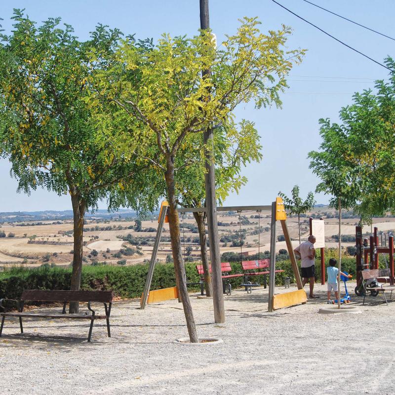 28.8.2016 parc infantil  Granyena de Segarra -  Ramon Sunyer