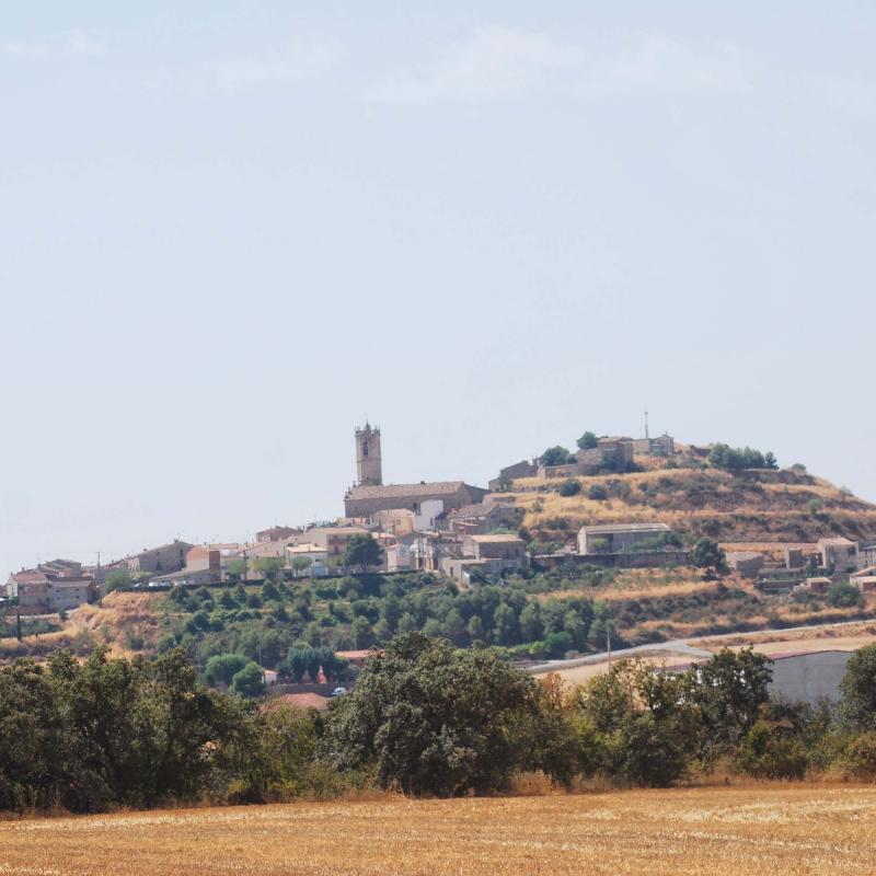 28.8.2016 vista nord  Granyena de Segarra -  Ramon Sunyer