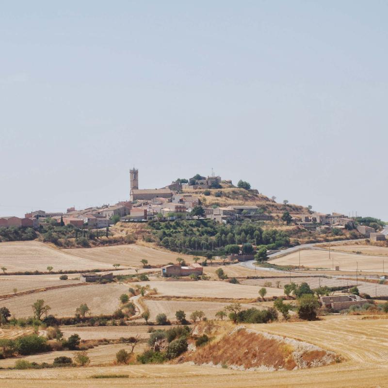 28.8.2016 vista nord  Granyena de Segarra -  Ramon Sunyer