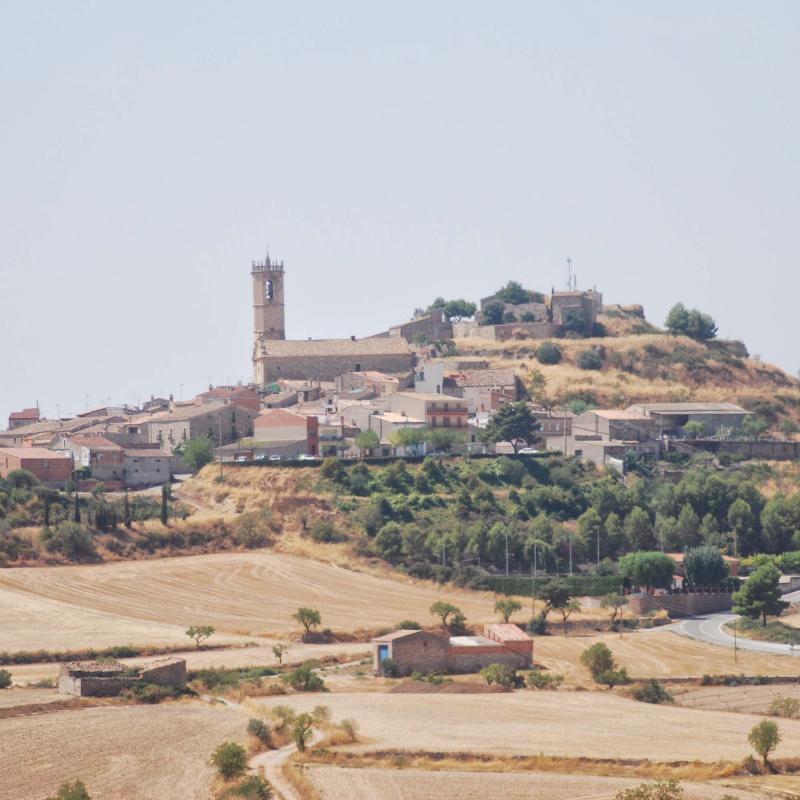 28.8.2016 vista nord  Granyena de Segarra -  Ramon Sunyer