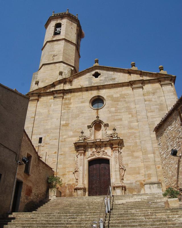 28.8.2016 Església de Santa Maria  Granyena de Segarra -  Ramon Sunyer