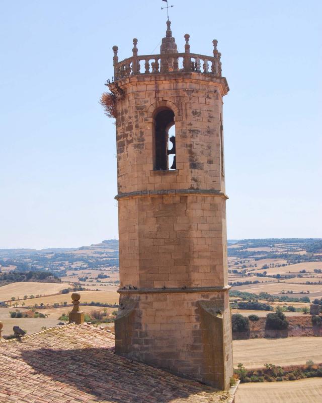 28.8.2016 campanar  Granyena de Segarra -  Ramon Sunyer