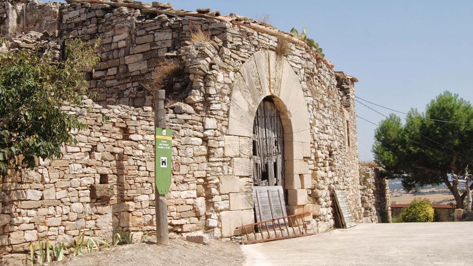 28.8.2016 castell  Granyena de Segarra -  Ramon Sunyer