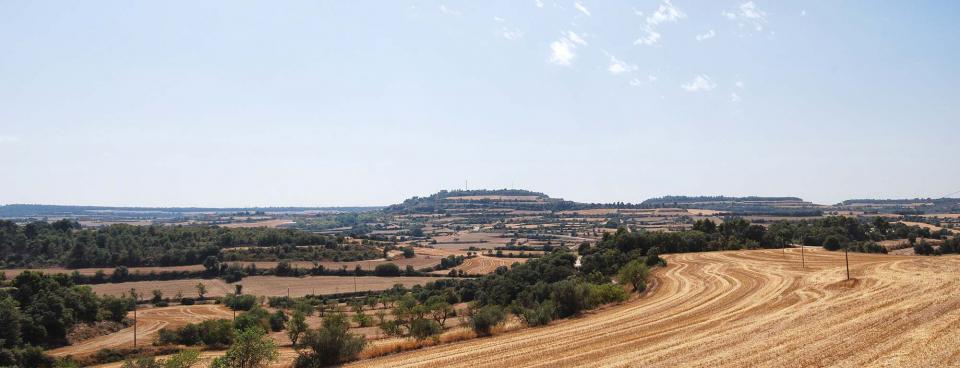 28.8.2016 vista des de Llindars  La Guàrdia Lada -  Ramon Sunyer