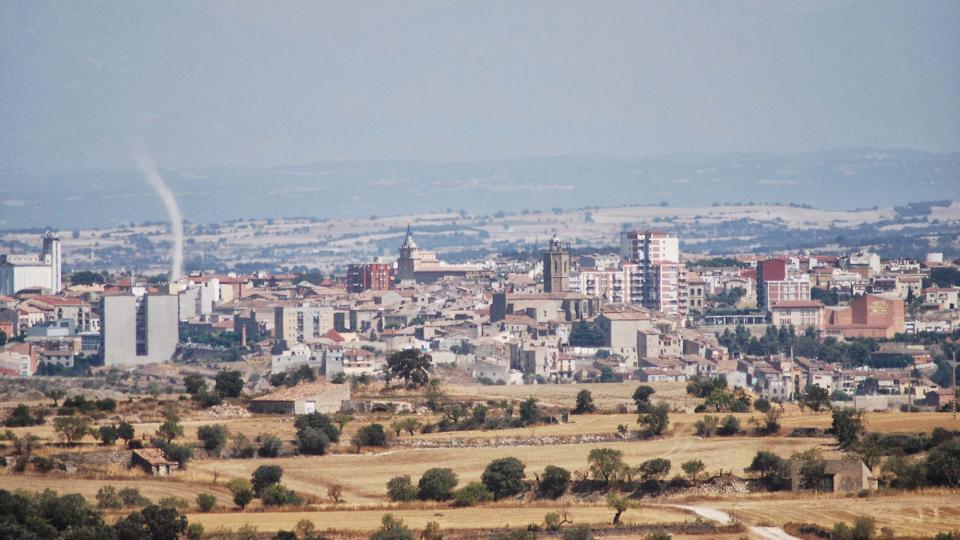 28.8.2016 vista des de granyena  Cervera -  Ramon Sunyer