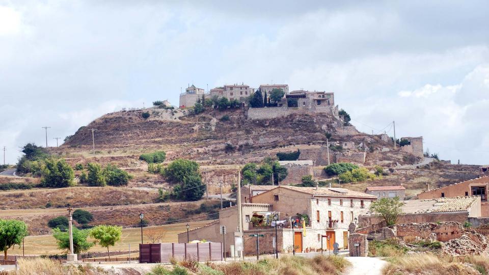 31.8.2016 vista des del pla de la Bassa  Forès -  Ramon Sunyer