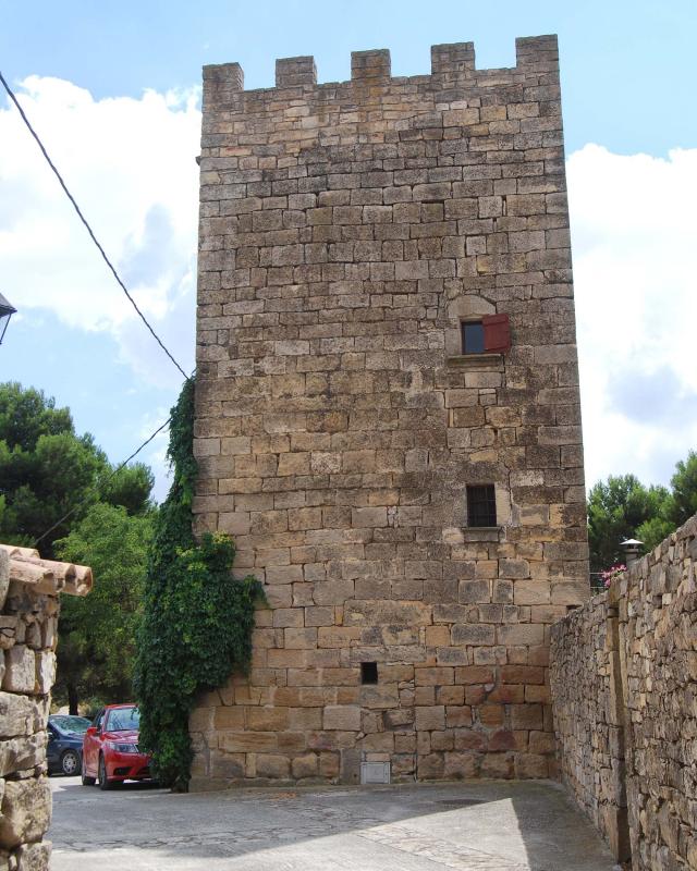 31.8.2016 torre  La Pobla de Ferran -  Ramon Sunyer