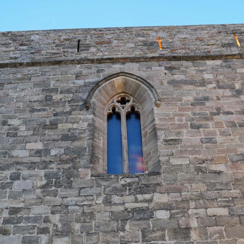 8.10.2016 finestral de l'església  Rubió -  Ramon Sunyer
