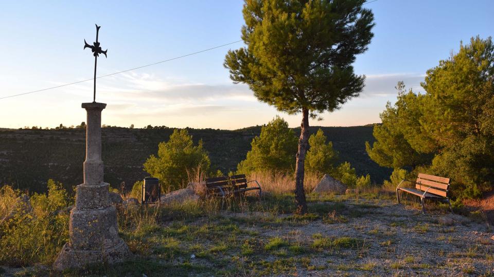 8.10.2016 creu de terme  Rubió -  Ramon Sunyer