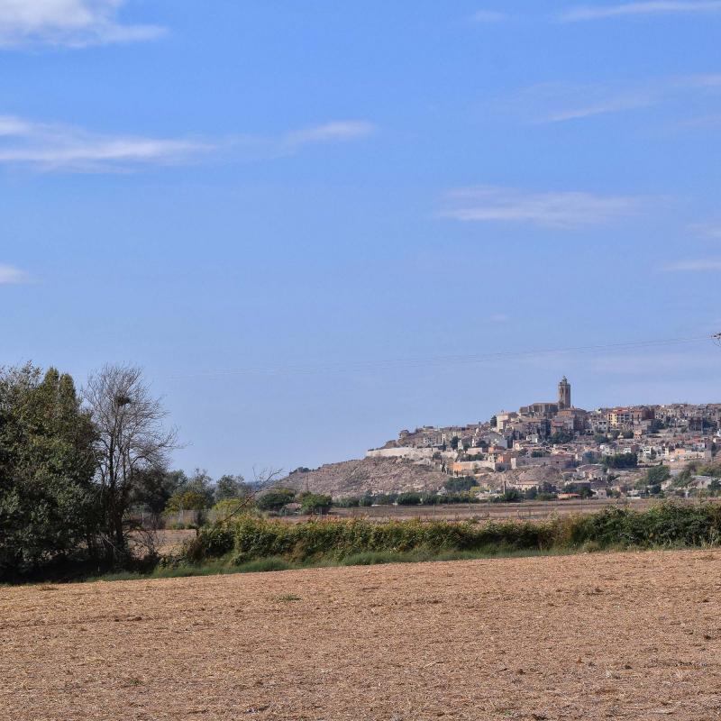 9.10.2016 Vista des de Vergós  Cervera -  Ramon Sunyer