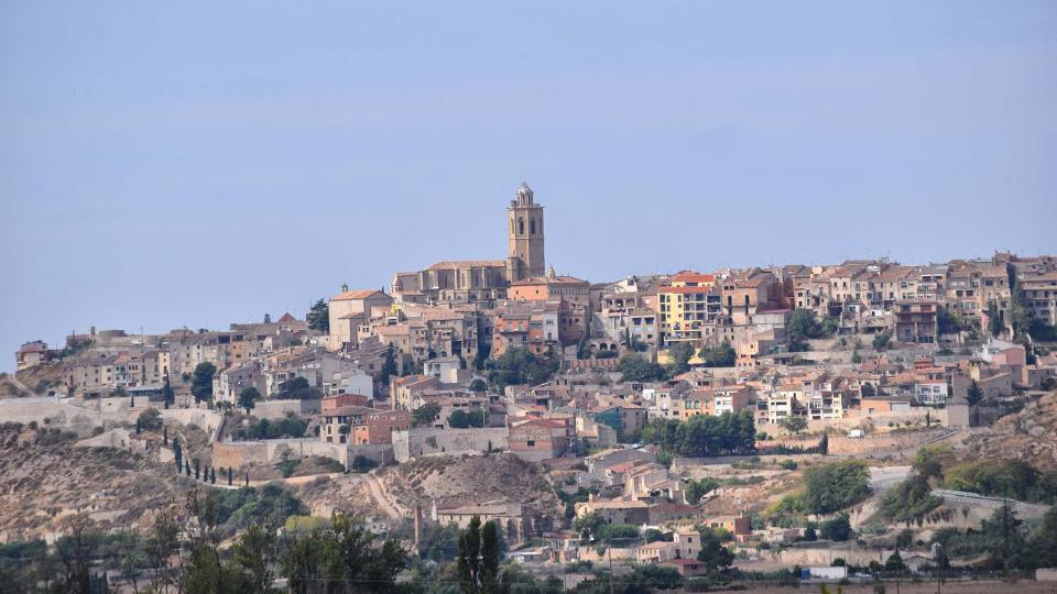 9 de Octubre de 2016 Vista sud-est  Cervera -  Ramon Sunyer