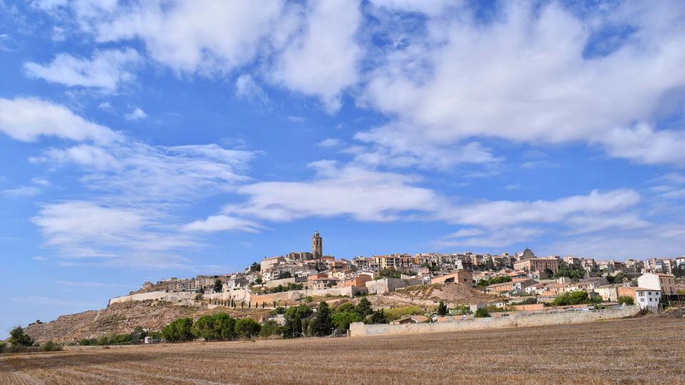 9 de Octubre de 2016 Vista sud-est  Cervera -  Ramon Sunyer