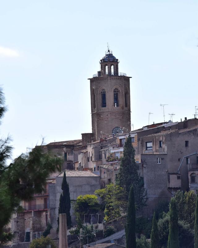 9 de Octubre de 2016 Campanar de santa Maria  Cervera -  Ramon Sunyer