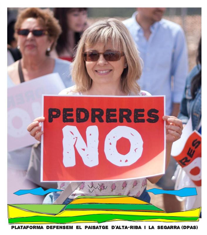 Els veïns van expressar el seu malestar amb l'autorització de la pedrera de Malacara -  Els veïns van expressar el seu malestar amb l'autorització de la pedrera de Malacara -