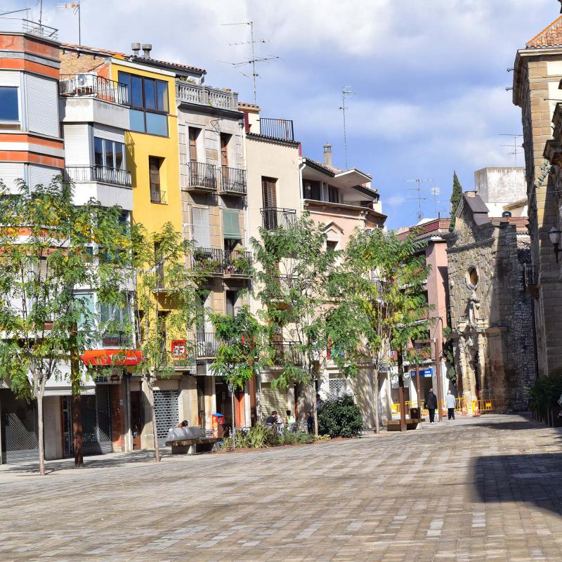 23.10.2016 plaça universitat  Cervera -  Ramon Sunyer