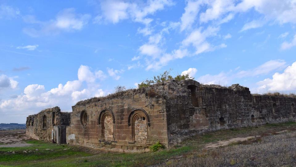 23.10.2016 Obra de'n Fluvià, palau episcopal inacabat  Guissona -  Ramon Sunyer